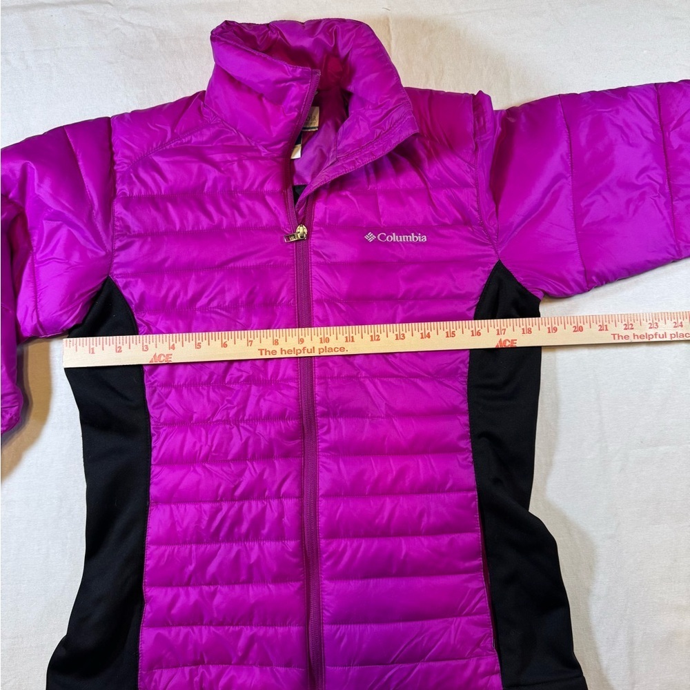Columbia Magenta Puffer Jacket - Picture 6 of 8